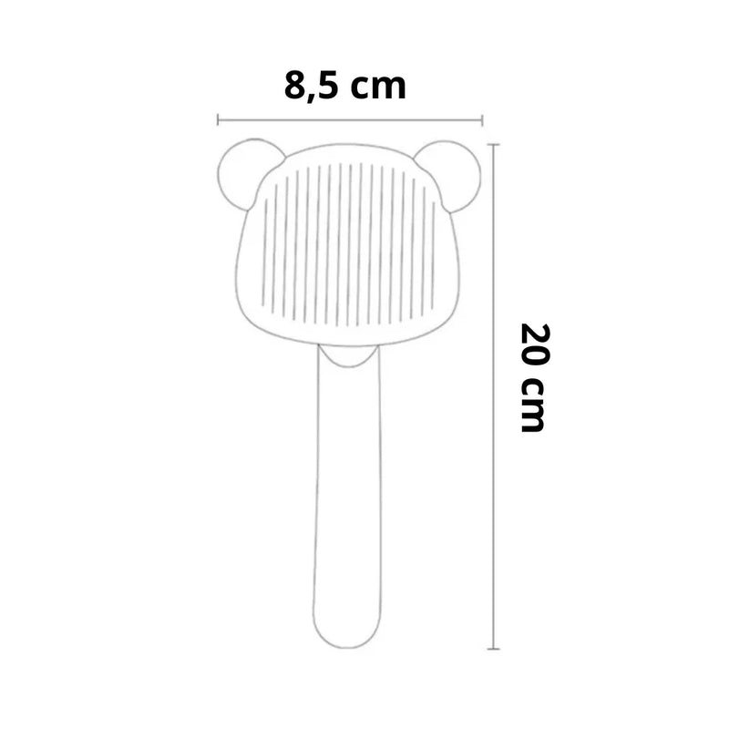 Escova CutePet - Remove Pelos Facilmente!