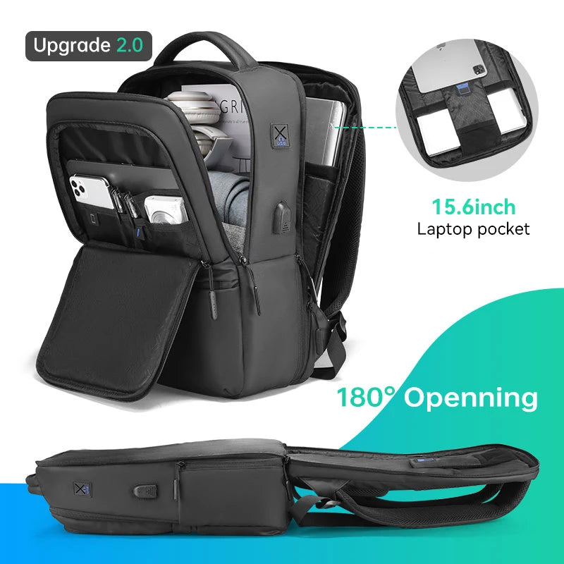 Mochila Anti-Furto com Carregamento USB - Prática e Eficiente