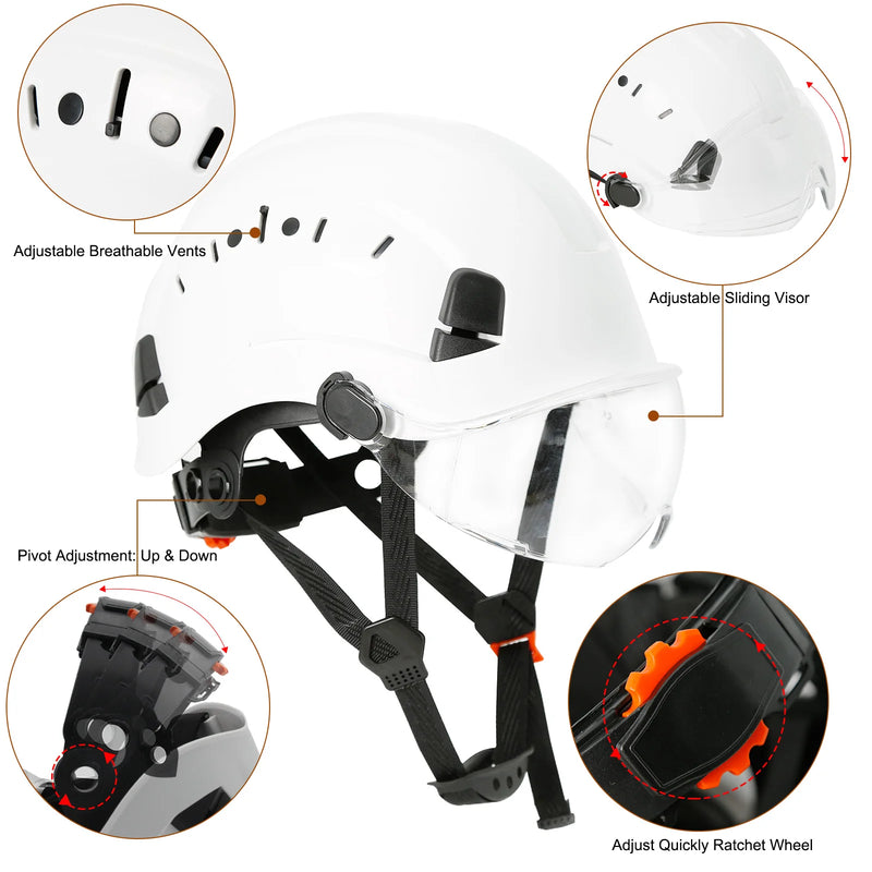 Capacete de Proteção EPI - Brigadistas e Bombeiros.