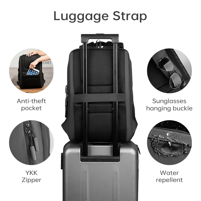 Mochila Anti-Furto com Carregamento USB - Prática e Eficiente
