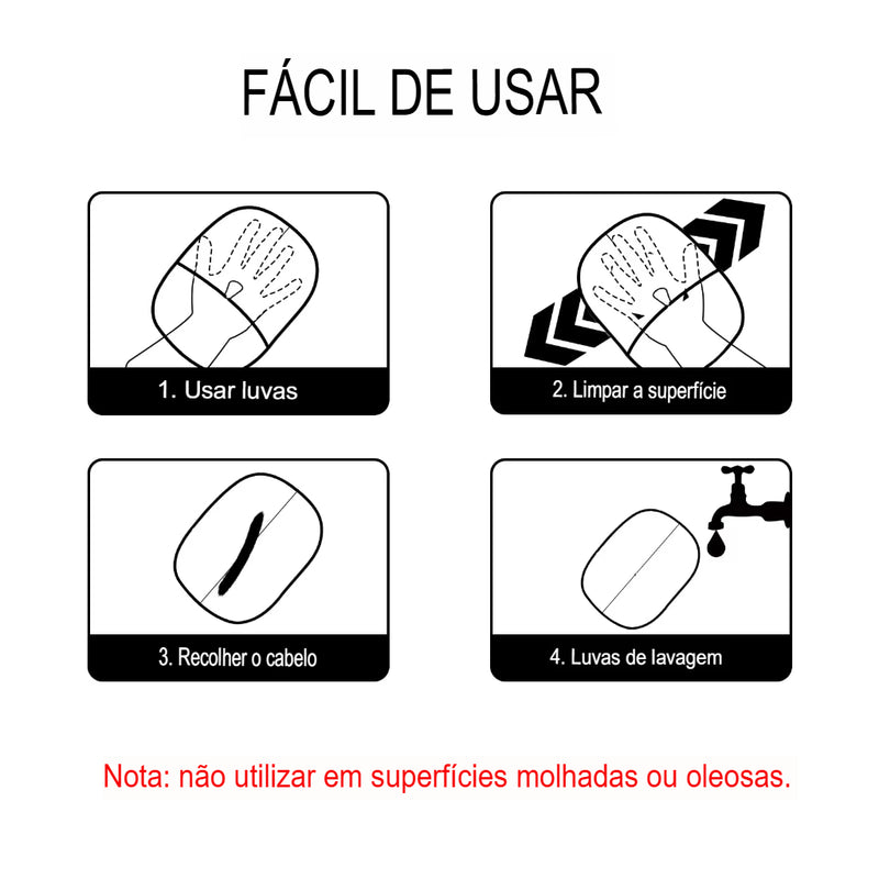 2 por 1 - Escova Removedora de Pelos PRO - Remoção Eficiente